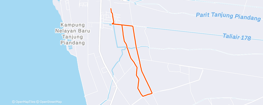 Карта физической активности (Morning Run)