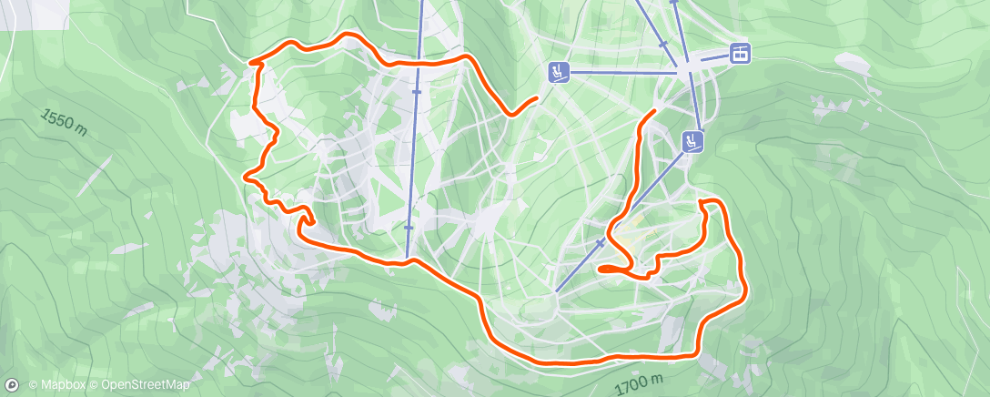 Map of the activity, NAEC Stages 4&5