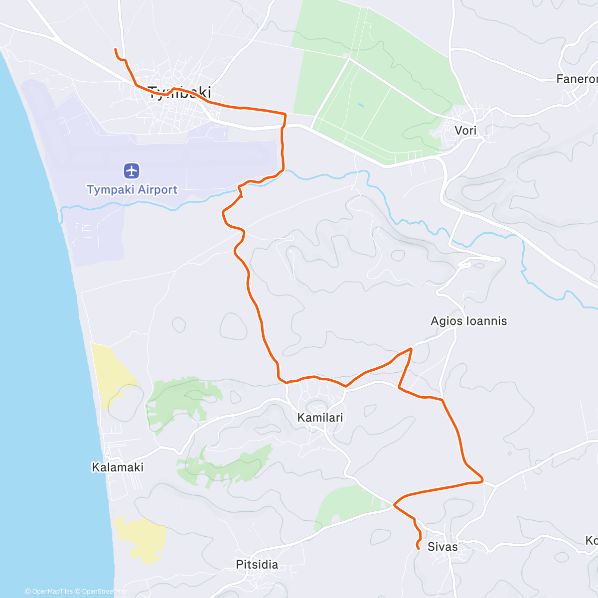 Map of the activity, Just A Little Move