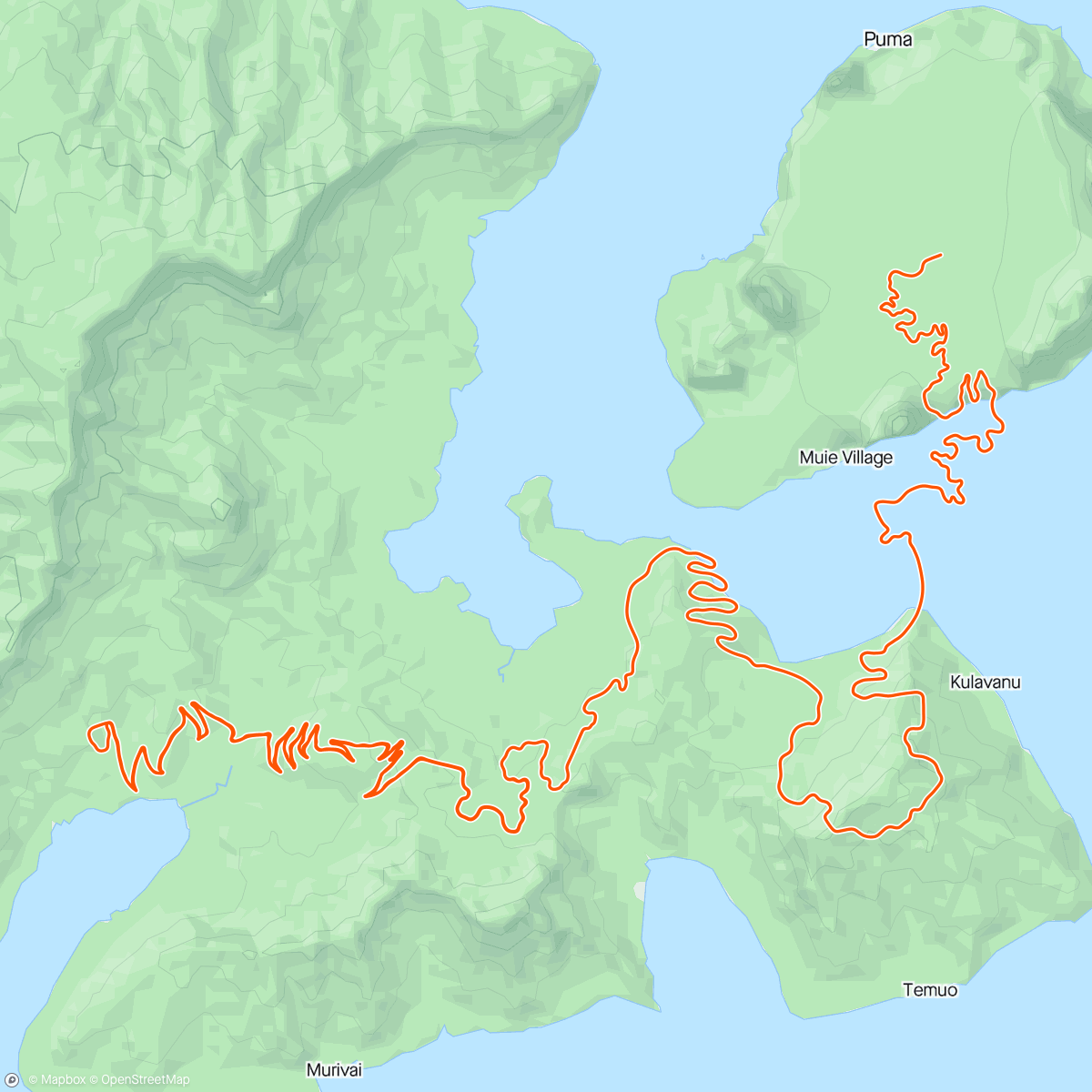 Map of the activity, Zwift - OUTDOOR CLIMBS #6 in Watopia