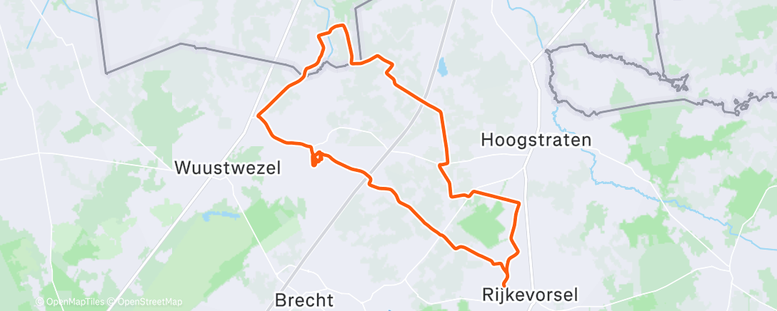 Mappa dell'attività De planchet ligt gereed