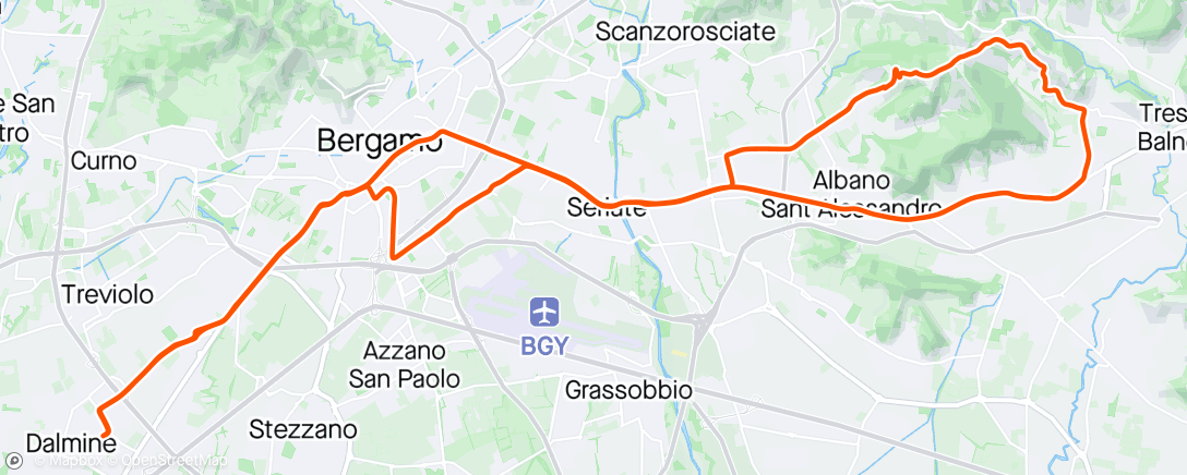 Map of the activity, 18/05/2024, Giro mattutino