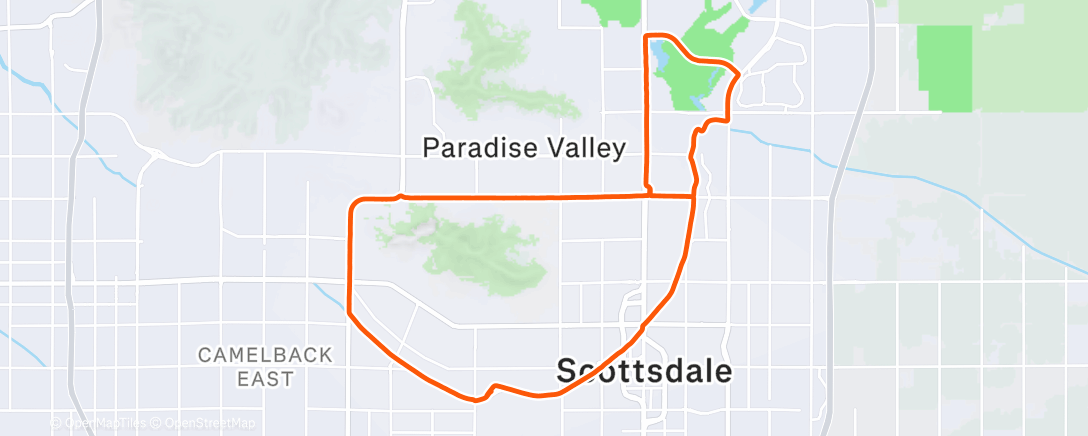 Map of the activity, Sunday fun