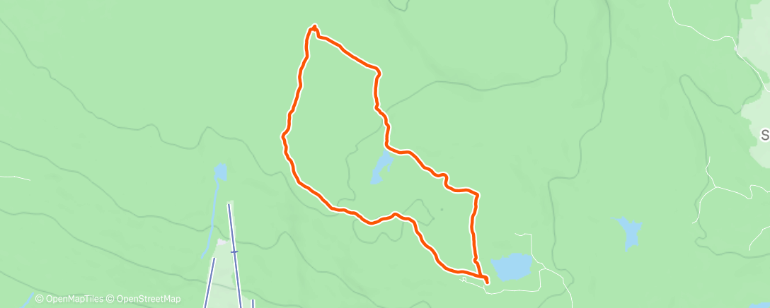 Map of the activity, T/r Tverken med Mia og Trude