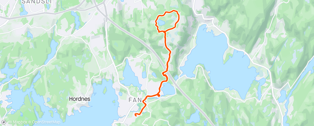 Map of the activity, Jubileumsstien + Smøråsrunde med Gaute