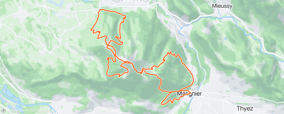 Mapa da atividade, Ultra Tour du Môle - Beau petit bain de boue 😬