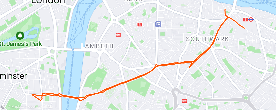 Mappa dell'attività Commute part 2