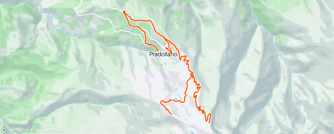Map of the activity, Sierra Nevada #9