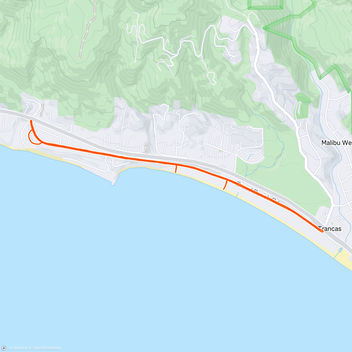 Map of the activity, The sky is more blue
In Malibu
Next to you
In Malibu