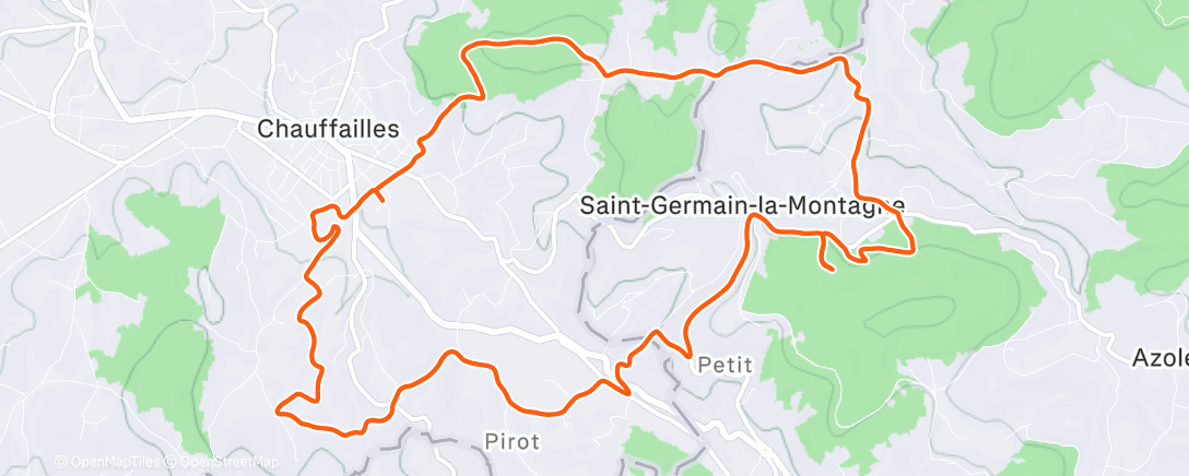 Карта физической активности (On y revient au mastic)