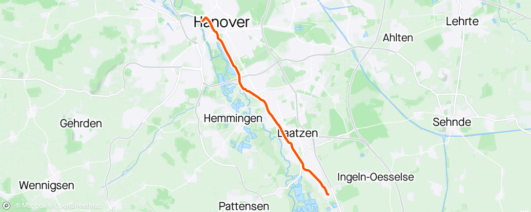 Map of the activity, Dienstag 🚵🏼