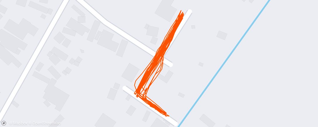 Map of the activity, Evening Walk