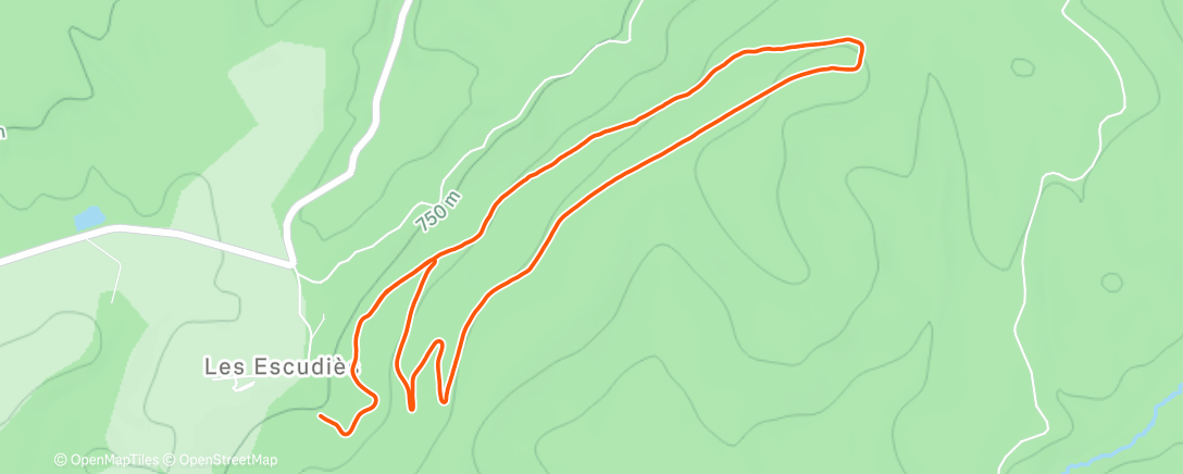 Map of the activity, Séance un peu tempo!