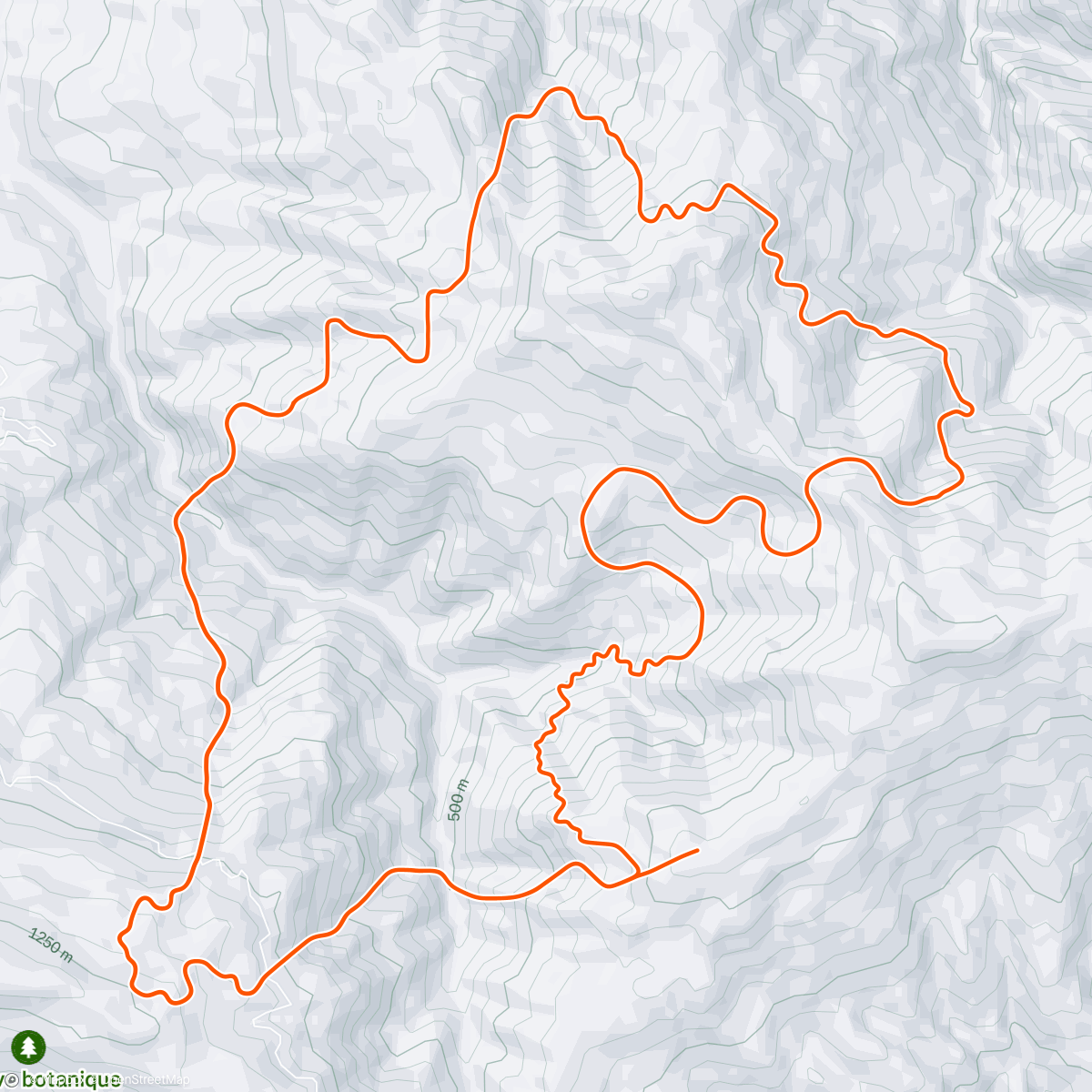 Map of the activity, Zwift - R.G.V. in France