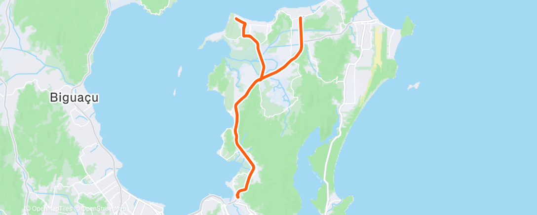 Map of the activity, ROUVY - Challenge Florianópolis | Brazil