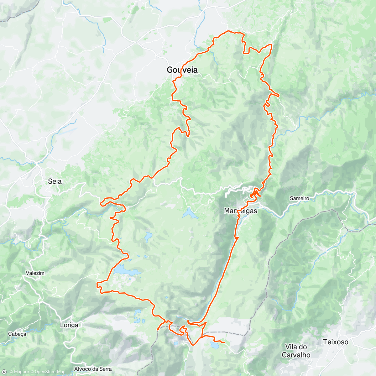 Map of the activity, CYCLING CAMP
Dia 2