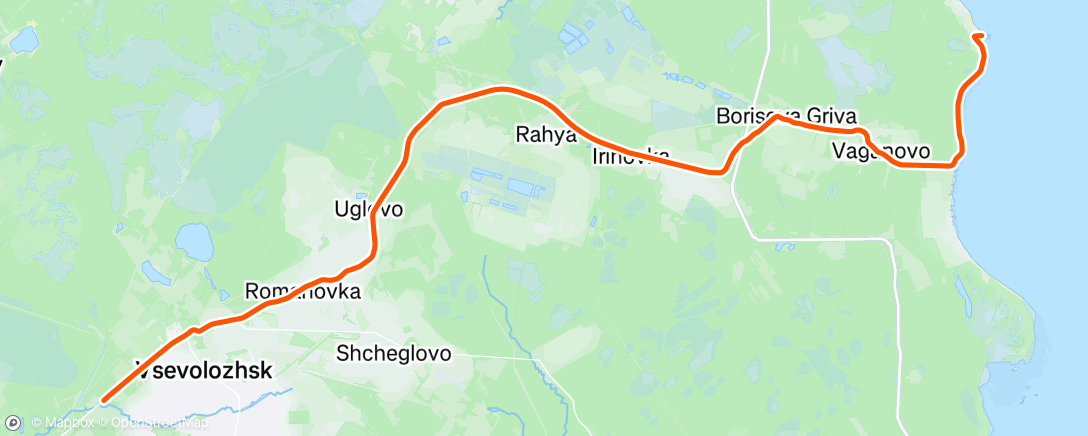Map of the activity, 1ч ТТ: от пляжа до прокола
