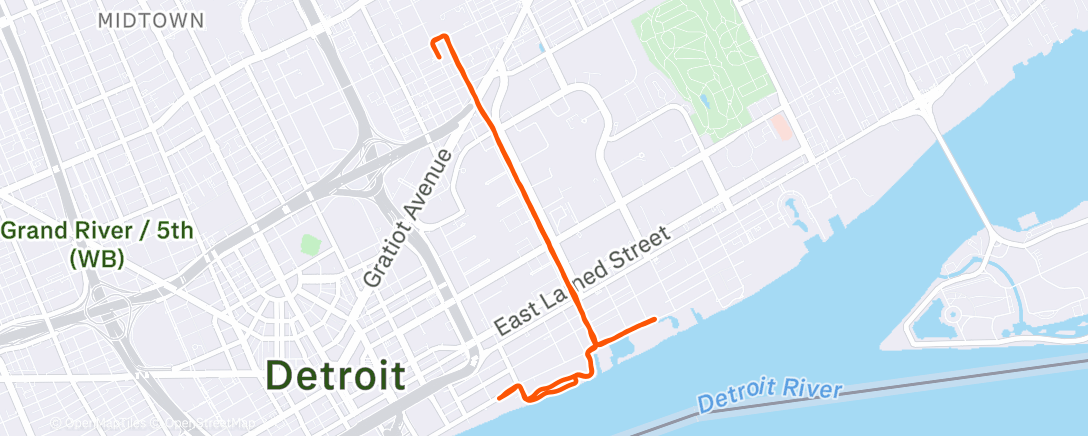 Map of the activity, flight got delayed so was able to overtrain a lil more