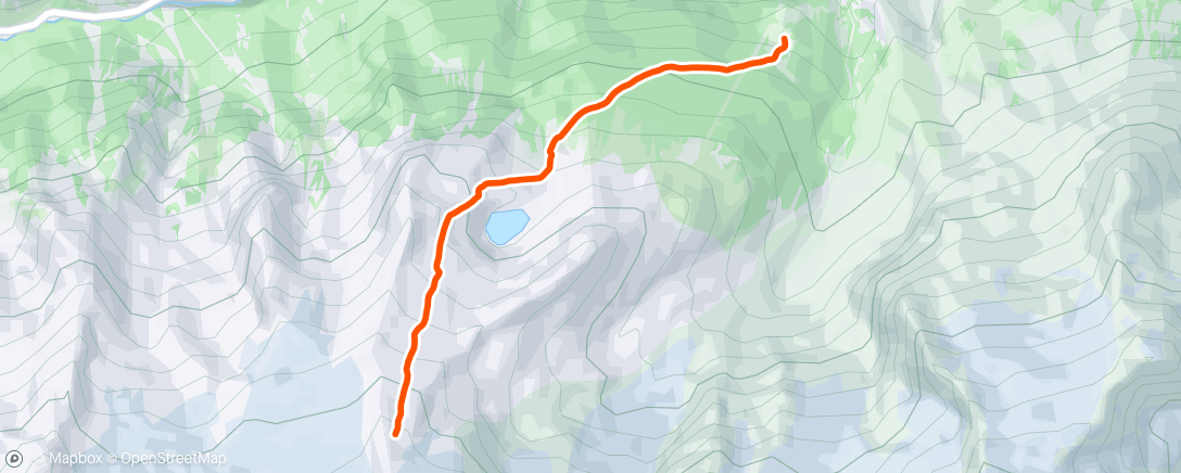 Map of the activity, Second run plus vite