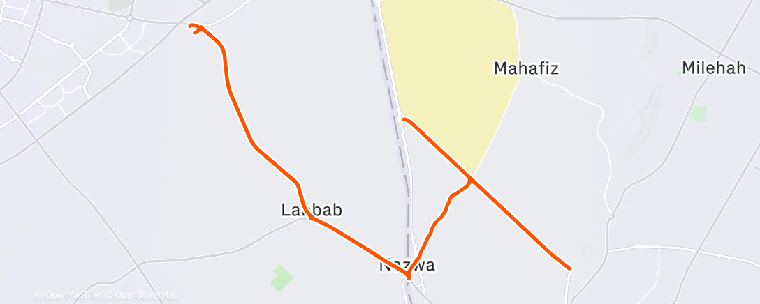 Map of the activity, Morning Ride