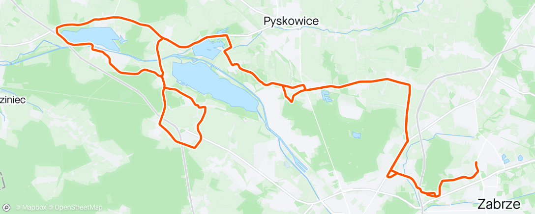 Map of the activity, Szoson Ride 🚲🚲