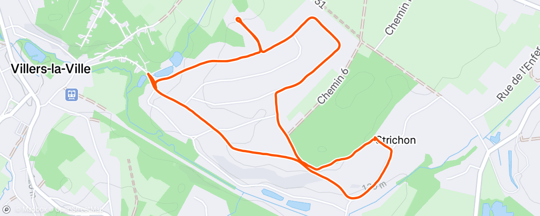 Map of the activity, C’est pas tout plat par ici