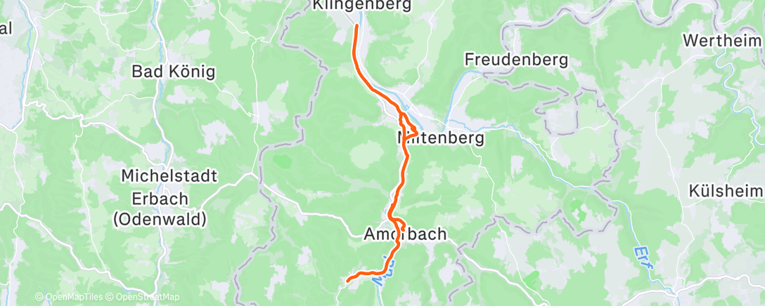 Map of the activity, RAPHA 500 5