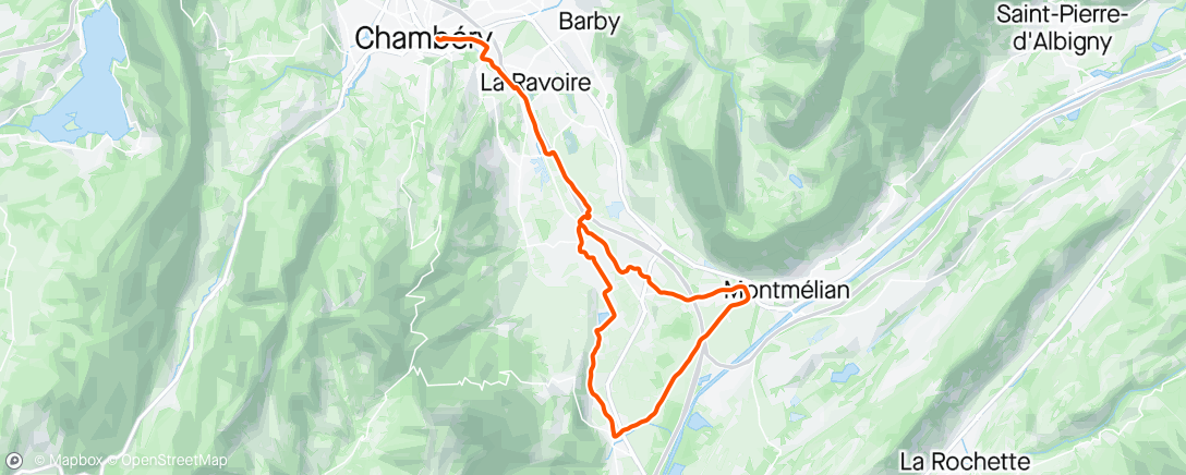 Map of the activity, Récup instead of Loire ladies tour 💔