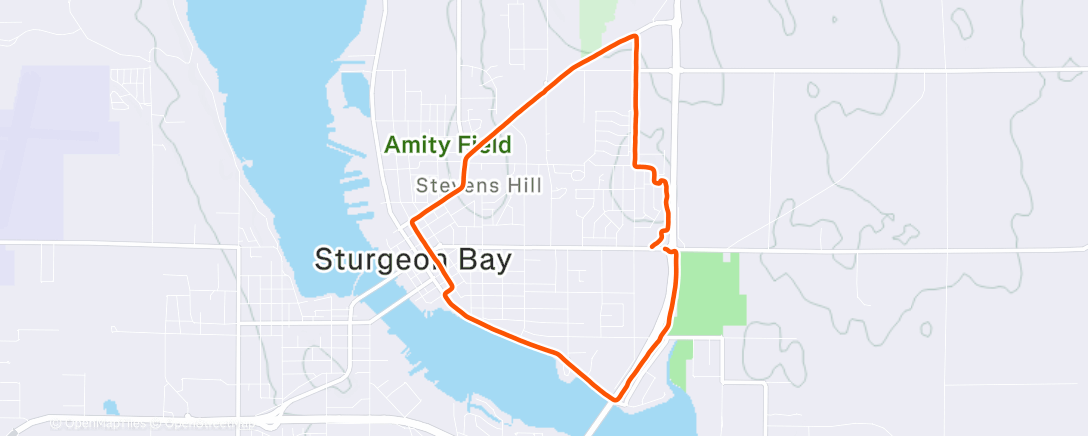 Map of the activity, Xmas 🎄 man cold, pray for me