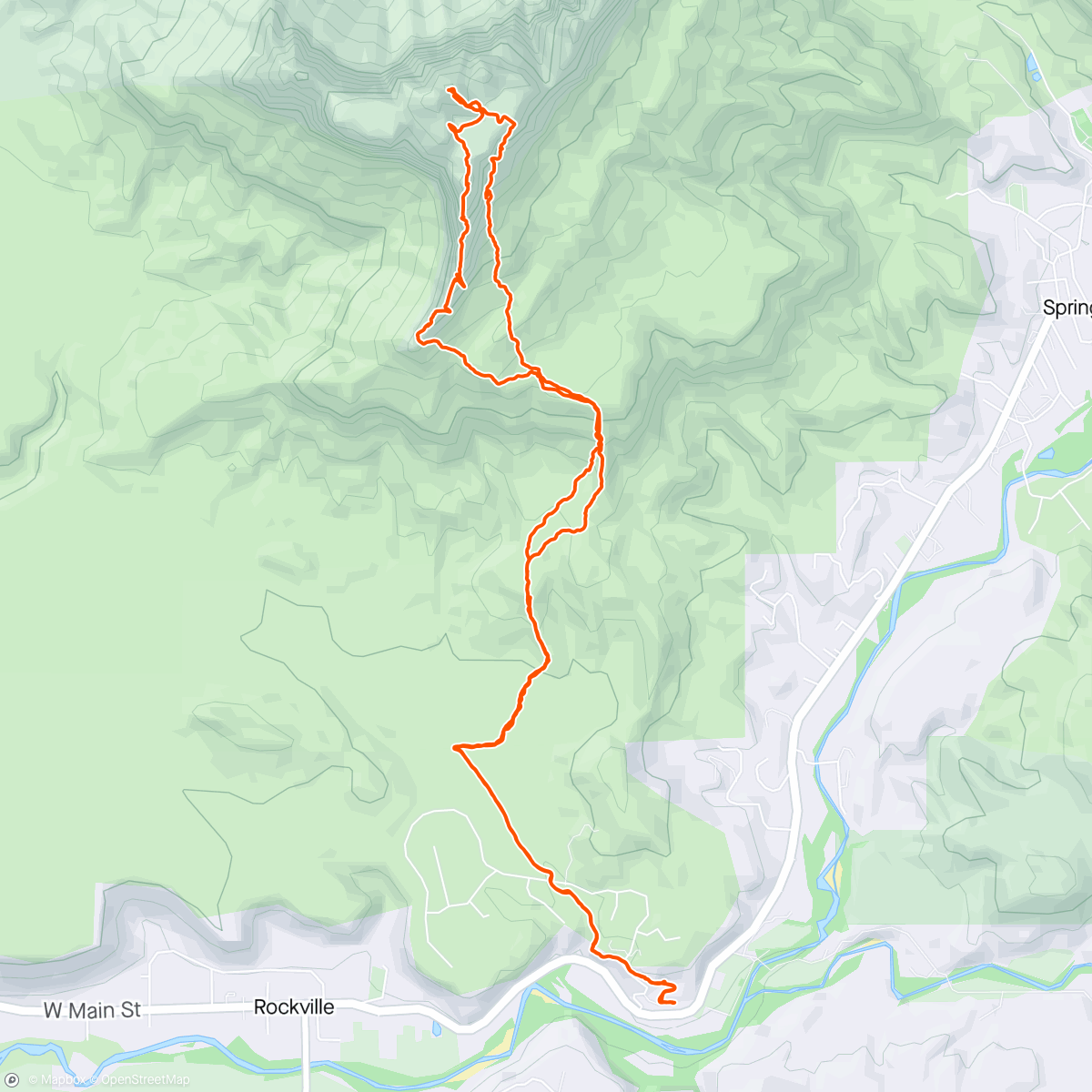 Map of the activity, Mt. Kinesava 7285’✅ via cowboy ridge 5.7
