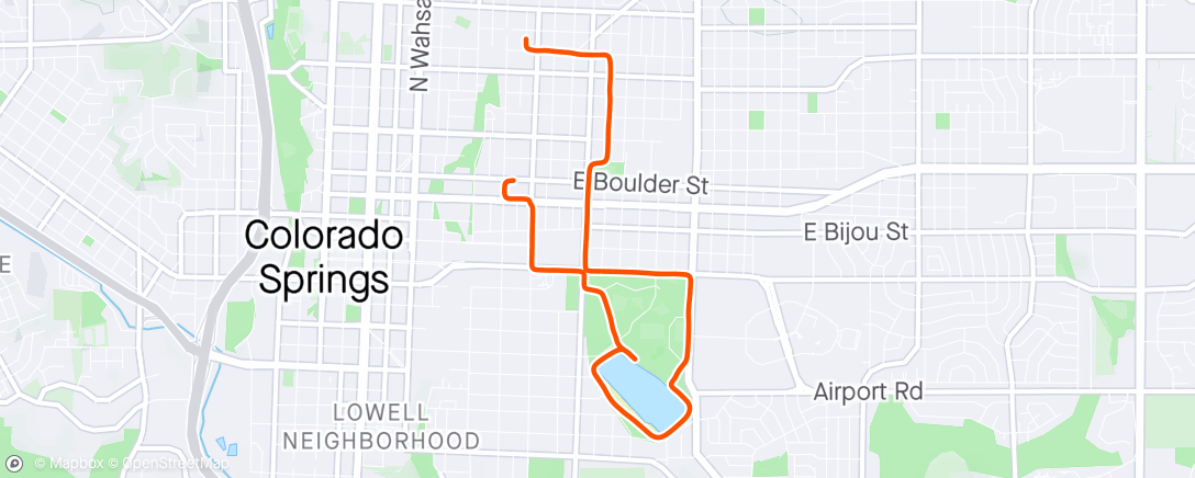 Map of the activity, Survived two days in a row