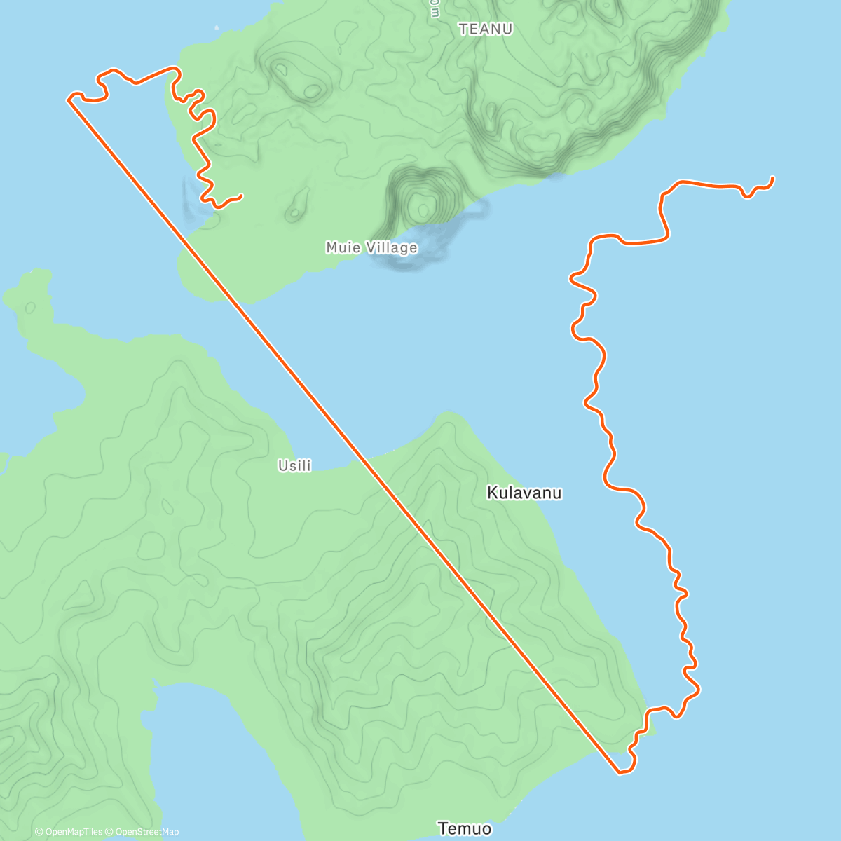 Map of the activity, Zwift - The Big Ring in Watopia