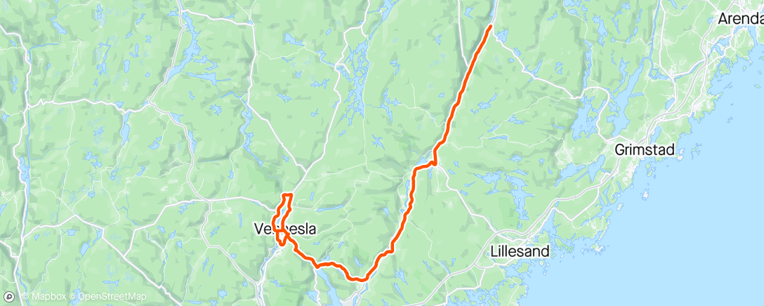 Map of the activity, VOC Rulla