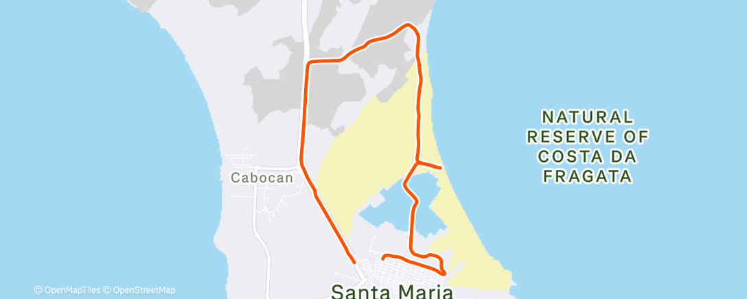 Mappa dell'attività Morning Run