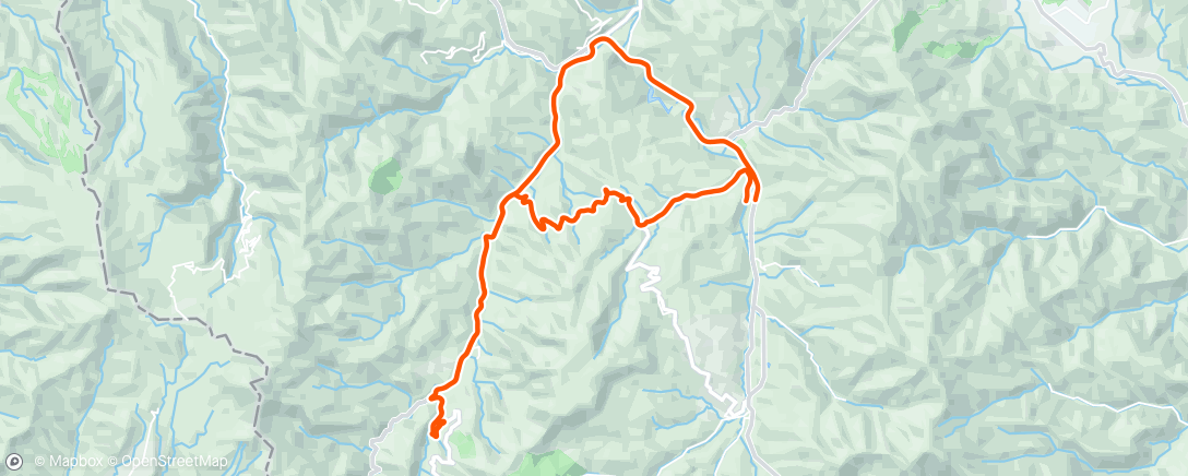Map of the activity, Morning Ride
