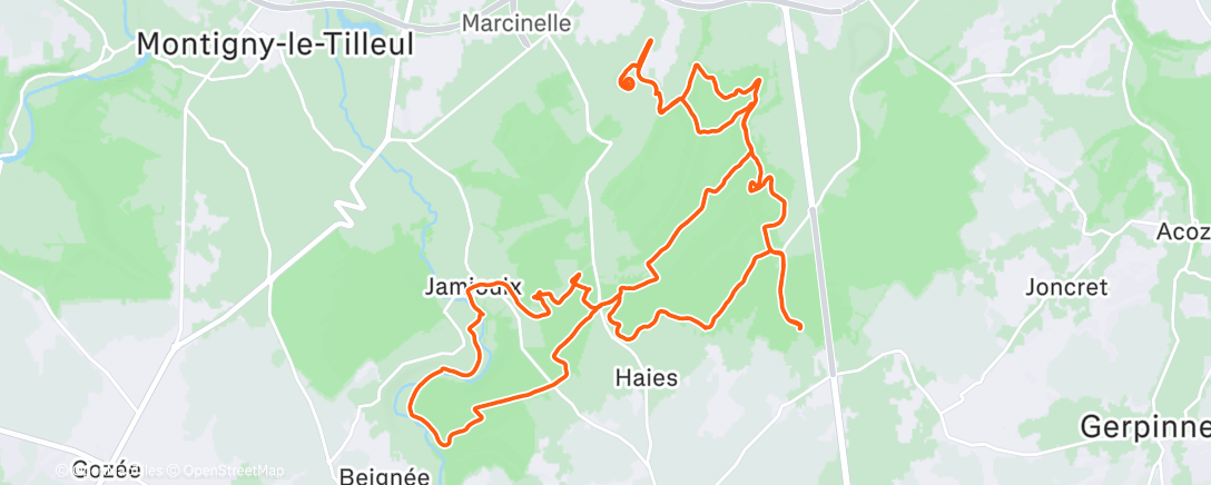 Map of the activity, New sport unlocked 🚵‍♀️