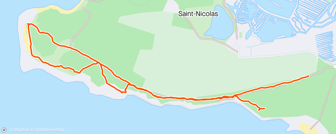 Map of the activity, Promenade tranquille entre potes