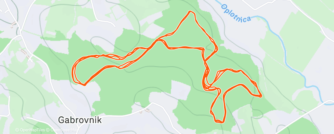 Map of the activity, NCL-Slovenska Bistrica