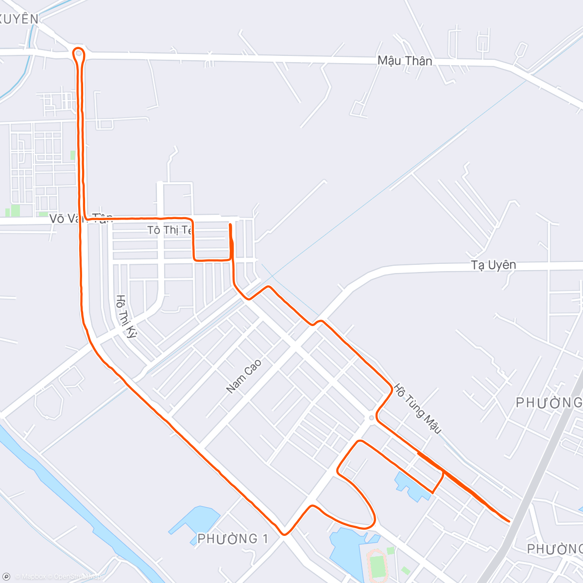 Map of the activity, Cúi tuần🏃‍♀️🏃‍♂️🏃‍♀️🏃‍♂️🏃‍♀️