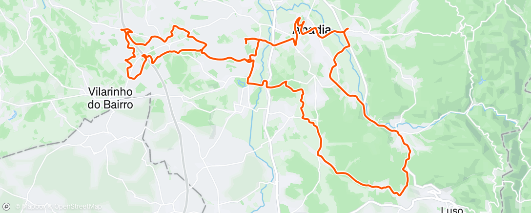 Map of the activity, this is Bairrada 🍇