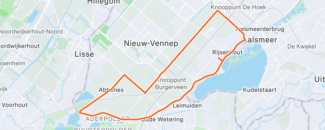 Карта физической активности (Ochtendrit)