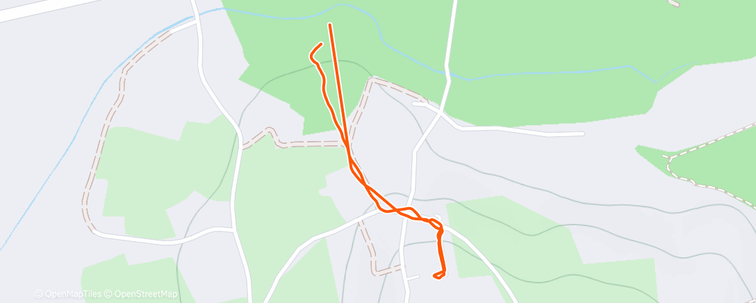 Map of the activity, Walk with Emma & Maia