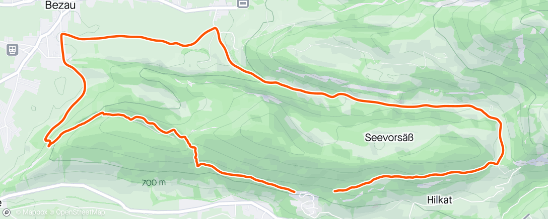 Map of the activity, Best trail Lauf ever