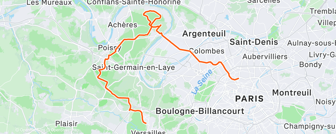 Map of the activity, Le Retour des Rookies 💛