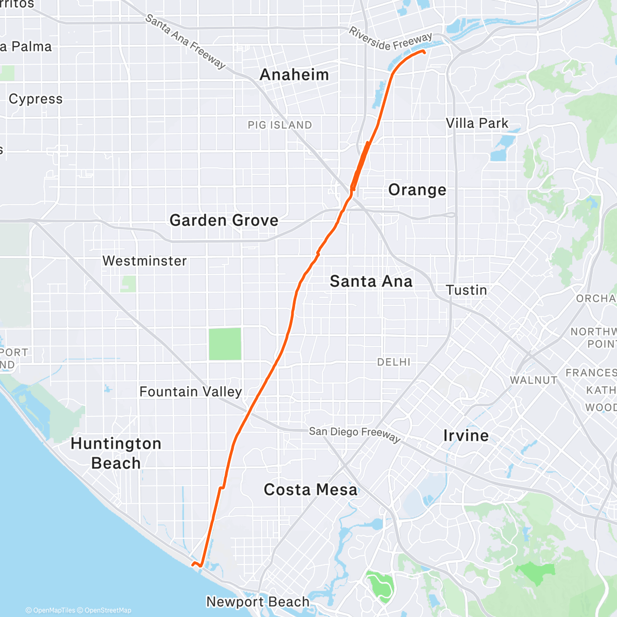 Карта физической активности (Pacific w Margot)