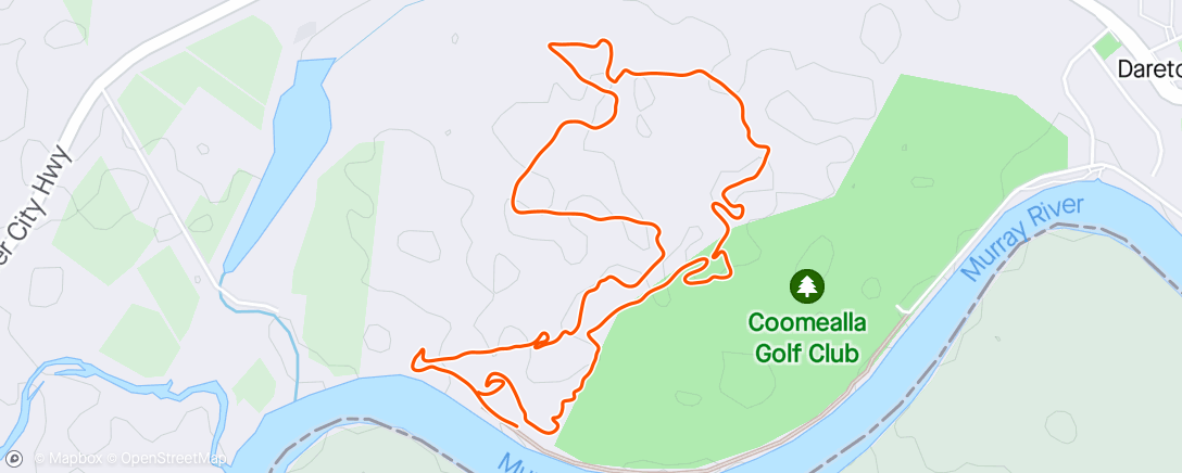 Map of the activity, Round 1 - 6km TT
