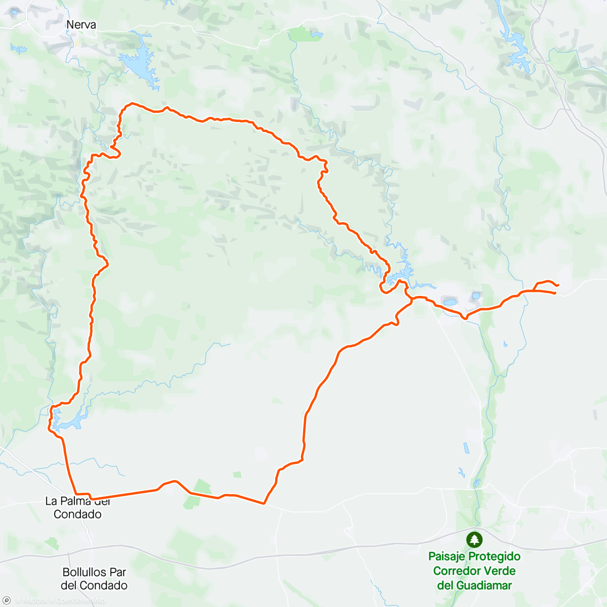 Mappa dell'attività Vuelta al Berrocal tras dos crack