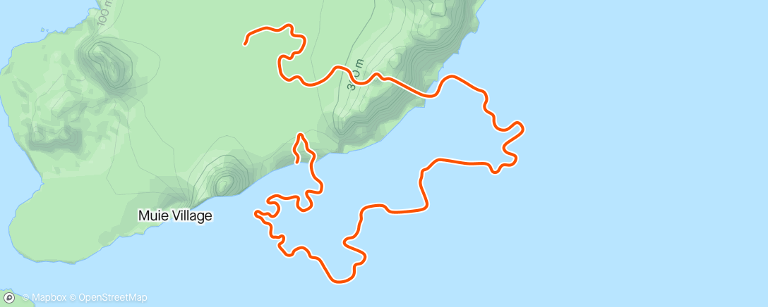 Map of the activity, Zwift - Mending the legs in Watopia