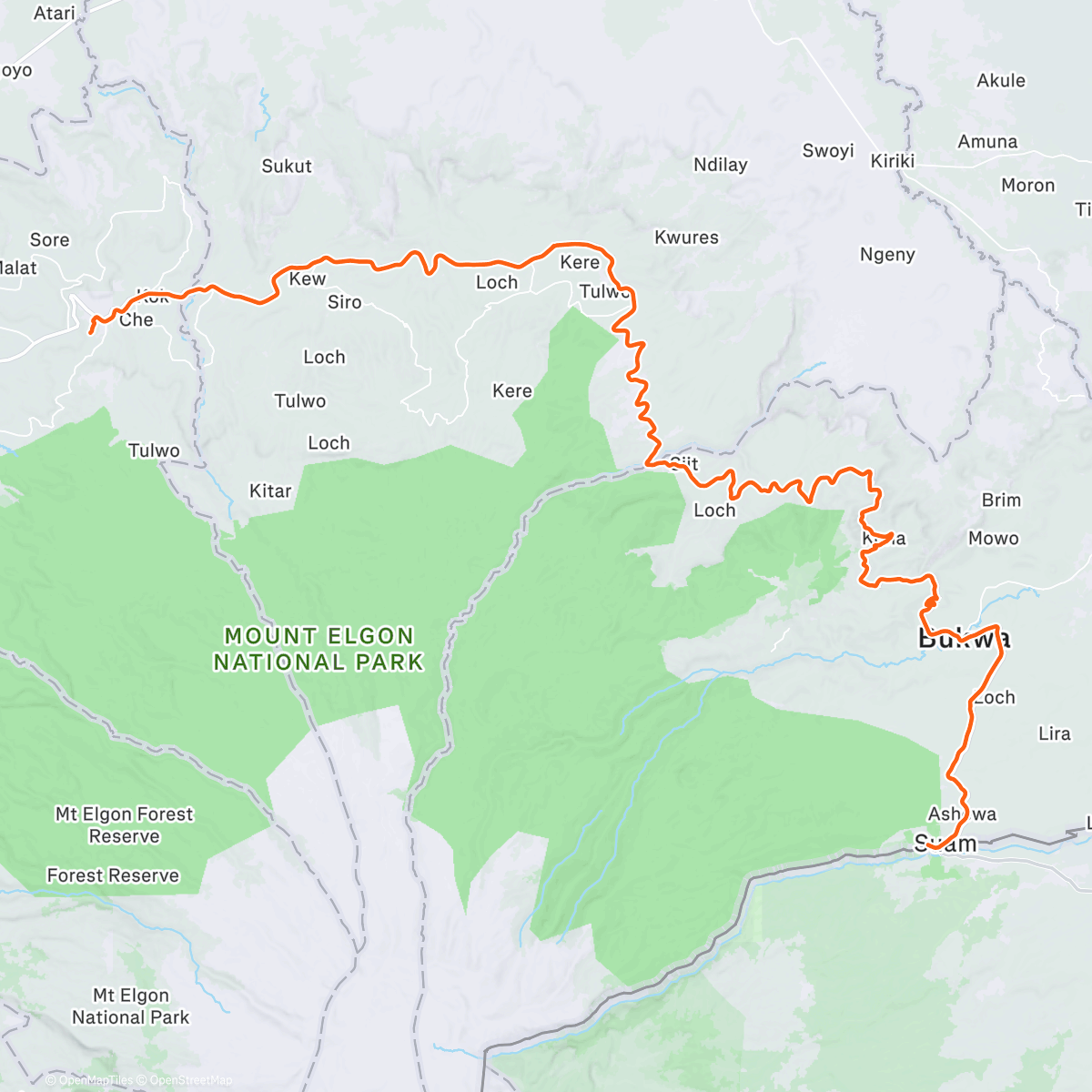 Map of the activity, DOEGanda! 👋🏻