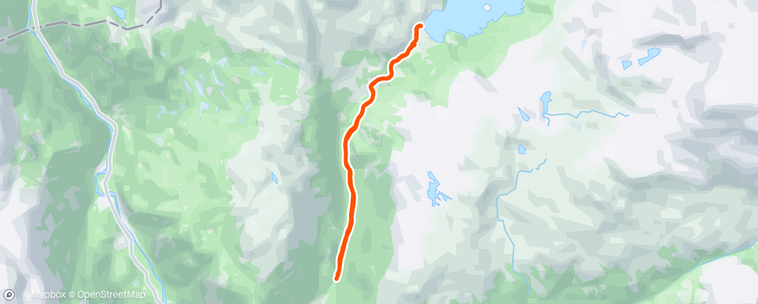 Map of the activity, Spasertur til Vasstøl-dammen.